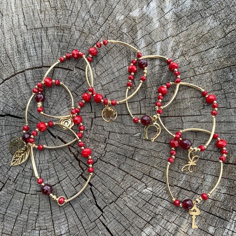 Handmade bracelet, seven pieces